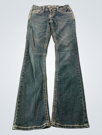 Janie and Jack Embroidered Bootcut Jeans