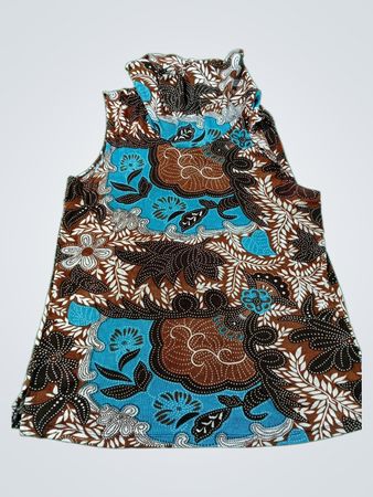 West End Petite Sleeveless Mock Neck Top