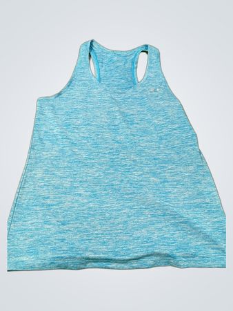 Blaues gemustertes Tanktop