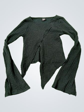 BDG Urban Outfitters Haut à manches longues texturé noir