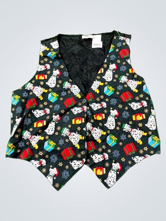 Nut Cracker Dalmation Christmas Vest
