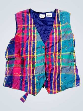 HALSEY collection plaid vest