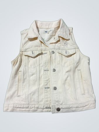 Veste en denim crème Madewell