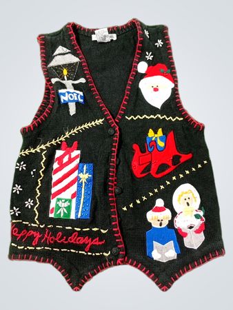 Victoria Jones Gilet de Noël Moche pour Femmes