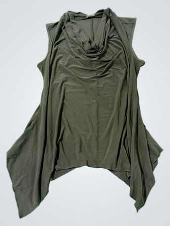 CDW Creative Design Works ärmelloses Cowl Neck Top
