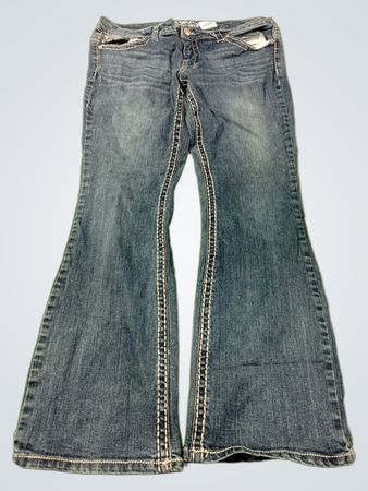 Paisley Sky Women's Flare Jeans