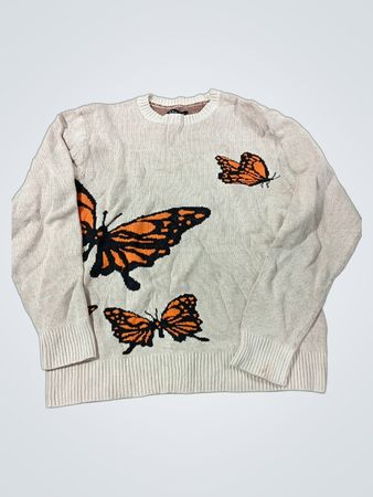 Pacsun Schmetterling Strickpullover