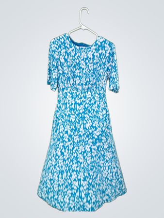 London Times Floral Print Kleid