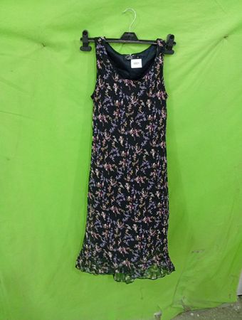 CDC kleine blumendruck ärmelloses Kleid
