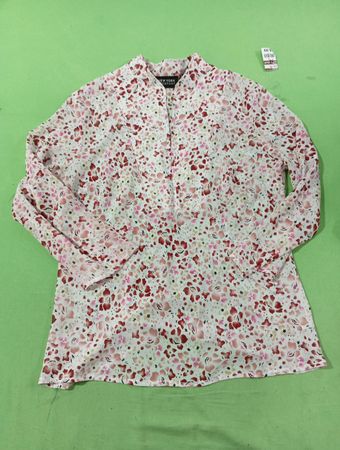 NEW YORK & COMPANY Blumenmuster-Bluse