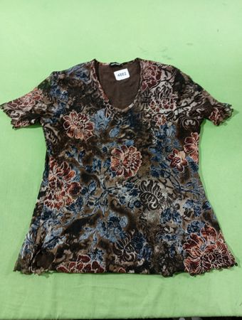 Gerry Weber Floral Print Sheer Top