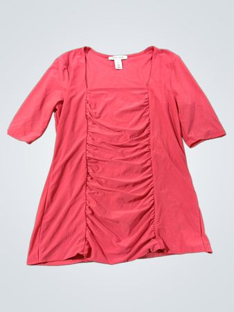 White House Black Market Raffung Top