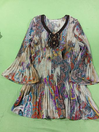 Dressbarn Damen Bedruckte Tunika
