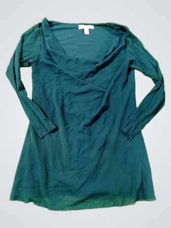 Weston Wear Teal V-Neck Langarmtop