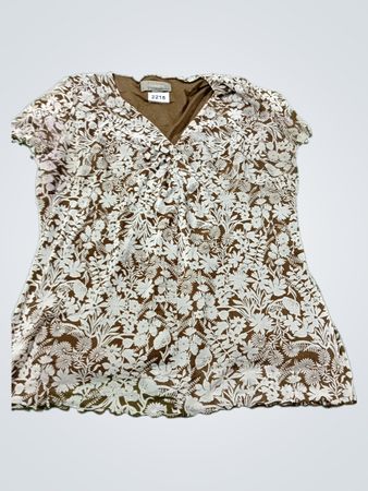 Liz Claiborne Floral Print Top