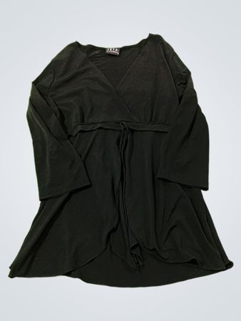 JKIA California Black Wrap-Kleid
