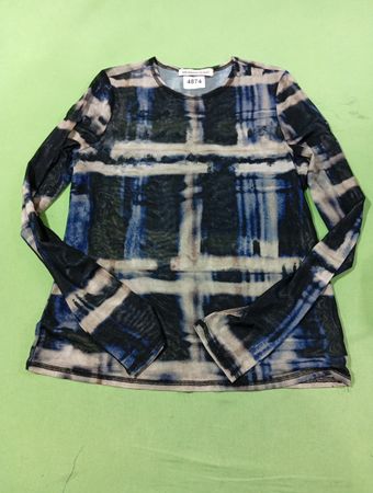 RM Rebecca Minkoff Langarm-Mesh-Top