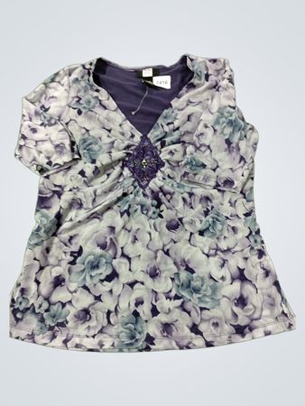 studio 1940 Bluse mit floralem Druck
