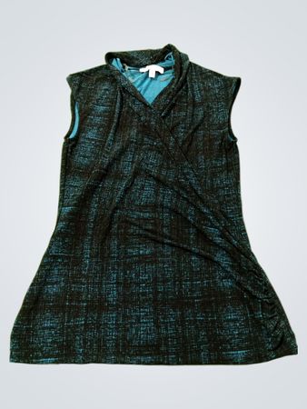 CHAUS New York Ärmelloses Kleid mit Mock-Neck