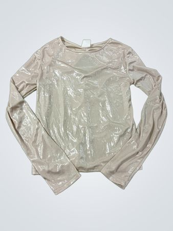 Zara Long Sleeve Ruched Back Top