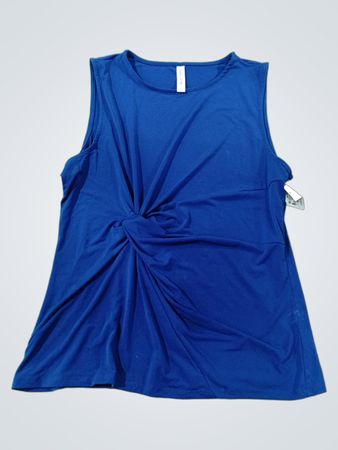 Zenana Outfitters Blau Gedrehtes Tanktop