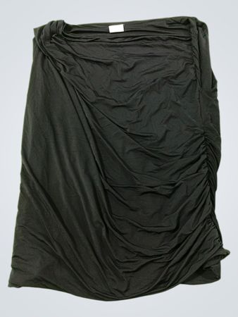 Abercrombie & Fitch Schwarzes Rüschentop ohne Ärmel