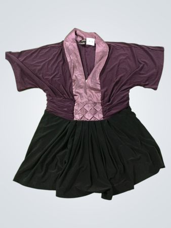 GNW Lila und Schwarzes Kleid