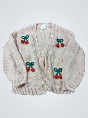 Luna Ivy Pink Cherry Cardigan