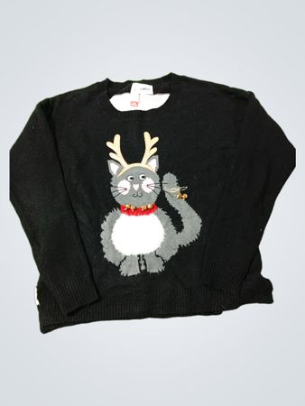 No Boundaries Katzen Grafik Pullover
