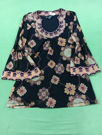 INC International Concepts Blumenmuster Tunika-Top