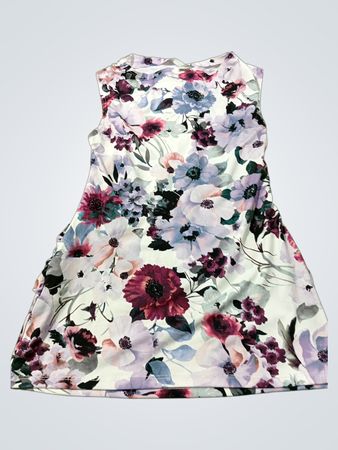 Tahari Floral Ruched Dress