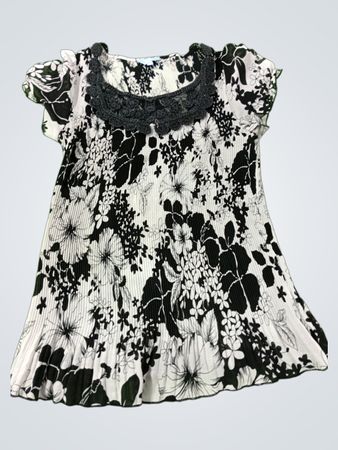 Denver Hayes Floral Print Falten-Tunika