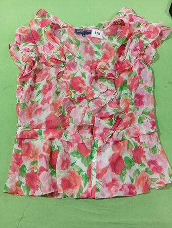 Jones New York Signature Blumige Bluse