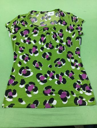 Worthington Damen Leopard-Print T-Shirt