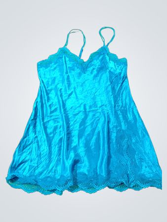 In Bloom von Jonquil Blue Lace Trim Slip
