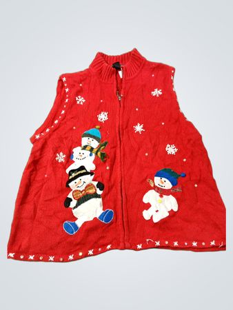 Hampshire Studio Snowman Christmas Vest