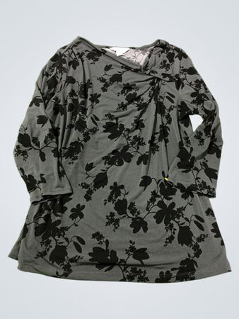 Liz Claiborne Floral Langarmoberteil