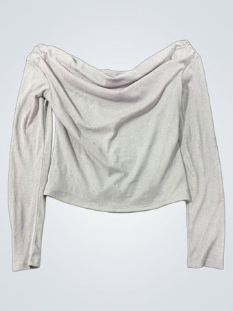 Urban Outfitters Langärmliges Oberteil mit schulterfreiem Design