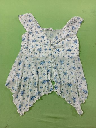 Electric Behaviour Floral Print Top