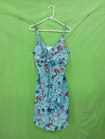 JANE ALEXANDRA Blaues Blumendruckkleid