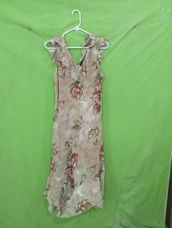MINT JULEP Floral Ruffle Kleid