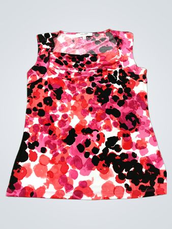 Jones Studio Separates Ärmelloses Blumendruck-Top