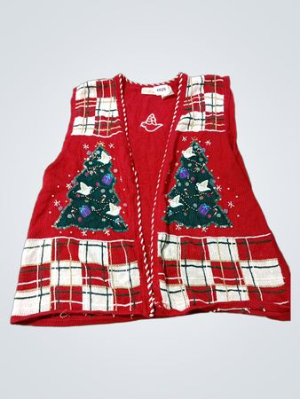 Bobbie Brooks Rotes Weihnachtsweste