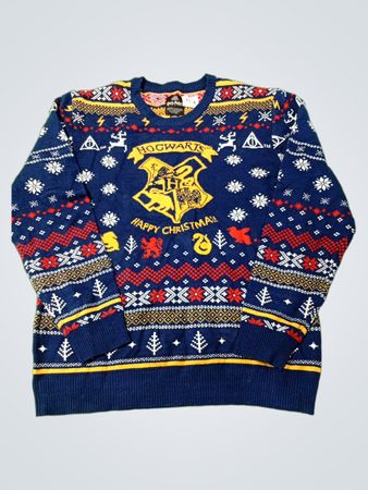 Harry Potter Hogwarts Frohe Weihnachten Pullover