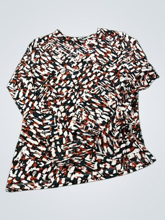 Top imprimé à manches longues Calvin Klein