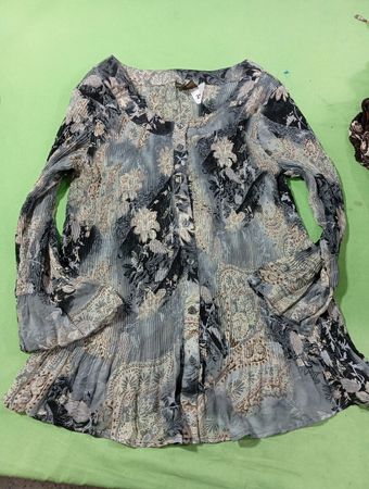 SERE NADE NEW YORK WOMAN Bedruckte Bluse