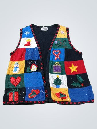 Basic Editions Holiday Weste