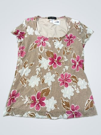 Jennie & Marlis Petite Damen Floral Print Top