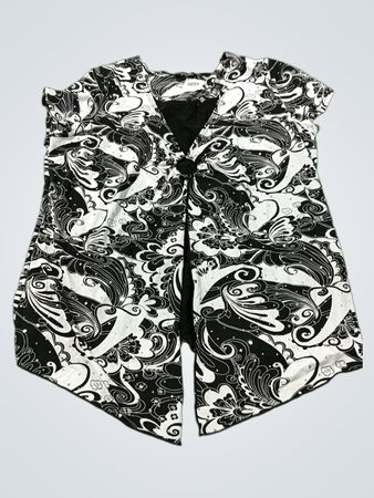 Brittany Black Worker Top
