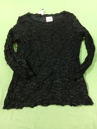Nouveau Black Lace Top